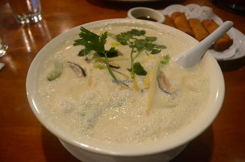 Coconut soup - horrible at TVJ Kitchen - West LA in Los Angeles
