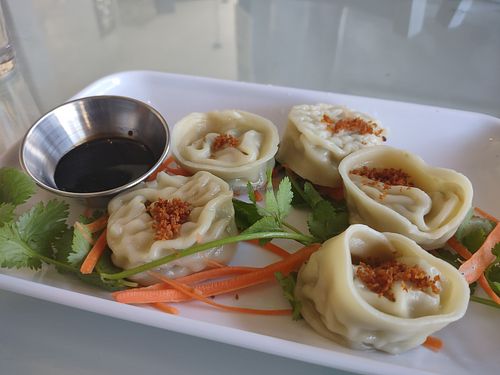 Homemade Dumplings  at TVJ Kitchen - West LA in Los Angeles