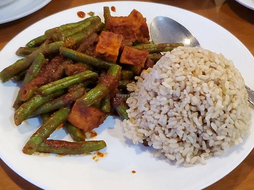 Spicy green beans at TVJ Kitchen - West LA in Los Angeles