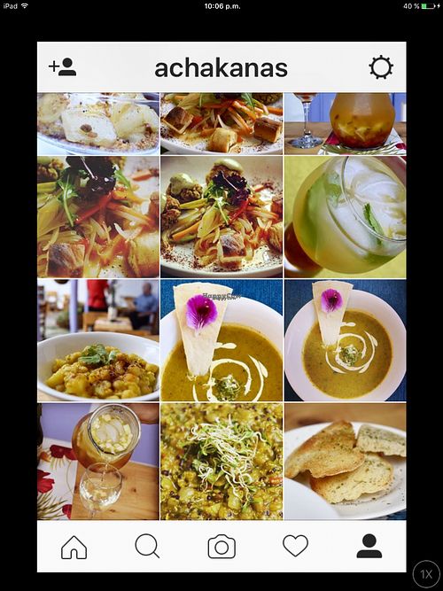 Síguenos en Instagram y veras una muestra de nuestros platos
@achakanas at Achakanas in Retiro