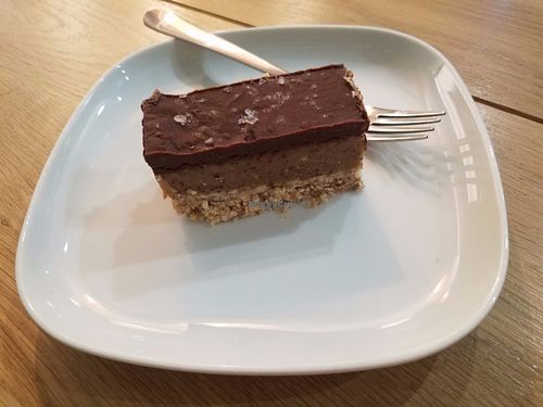 Fudge style desert at KOKO Green in Nice