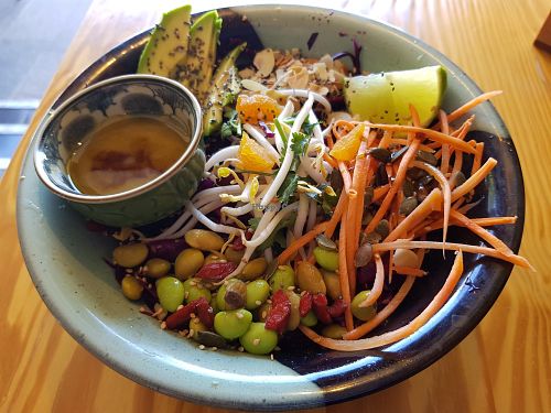 Buddha bowl at KOKO Green in Nice