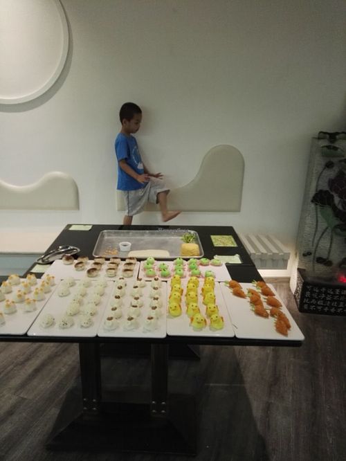 many dessert at Bao Chu Vegetarian in Guangzhou