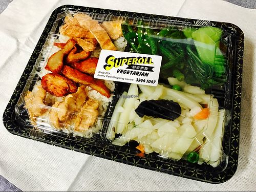 lunch bento at Superoll in Sunnybank