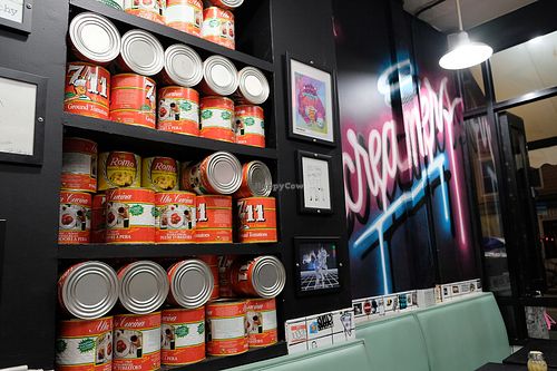 Canned Tomatoes at Screamer's Pizzeria - Greenpoint in Brooklyn