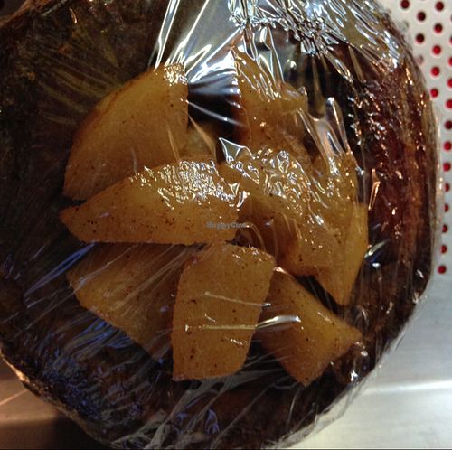 cinnamon roll at Vegan Dream Doughnuts in Atlanta