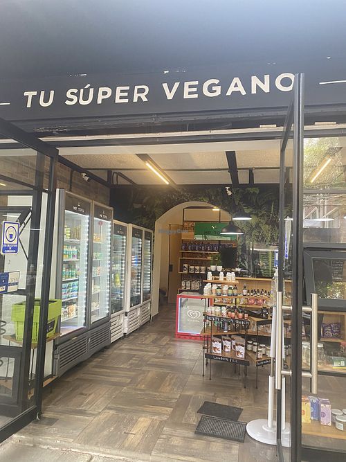 Entrance to Vegan Shop  at Mr. Tofu - Hipodromo Condesa in Mexico City