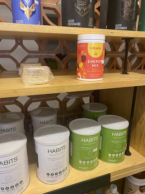 Vegan Energy Mix and Performance Powders  at Mr. Tofu - Hipodromo Condesa in Mexico City