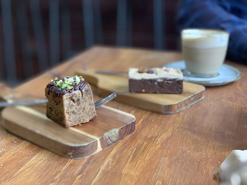 Vegan Fruit Cake and Hemp Seed Brownie  at Onyx by Chrissy's Organics in Traralgon
