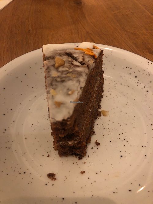 Carrot pie at Meatless District - Da Costabuurt in Amsterdam