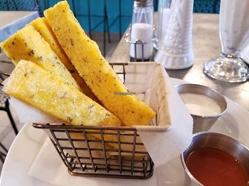 polenta fries at Sticky Fingers Diner in Washington