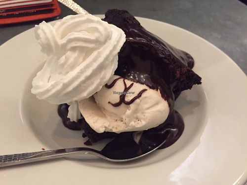 Brownie Sundae at Sticky Fingers Diner in Washington