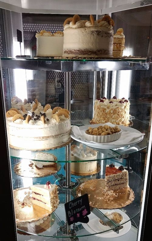vegan cakes from Sticky Fingers at Sticky Fingers Diner in Washington