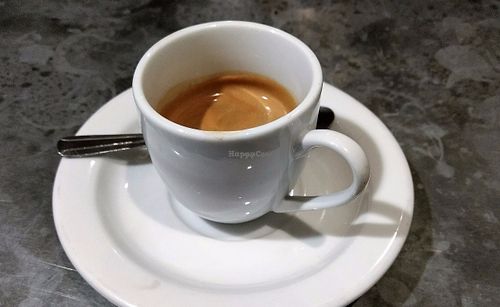 Espresso - nice and strong at Sticky Fingers Diner in Washington