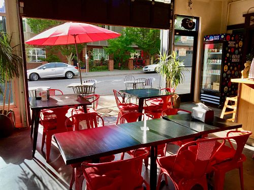 Letting the outside in at Kiva in Portland