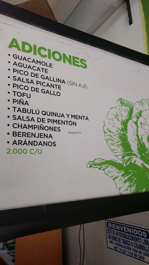 Yammmm at Lu Cocina Vegana in Bogota