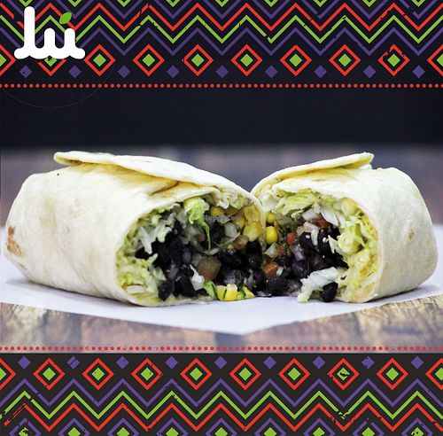 Mulita Lupe at Lu Cocina Vegana in Bogota