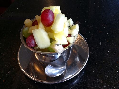 The only vegan dessert. at Saravana Bhavan in Amsterdam