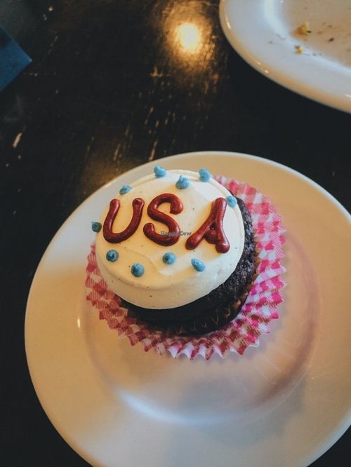 Egg Free and Dairy Free Cupcake at Twist Bakery Cafe in Millis