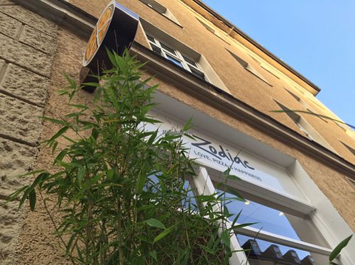 Love, Pizza & Happiness.  at Zodiac Pizza in Munich