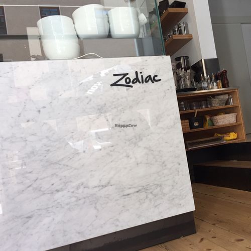 interior.  at Zodiac Pizza in Munich