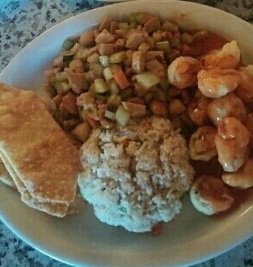 Dinner Combo 1&4 at Yuan Su Vegetarian in Portland