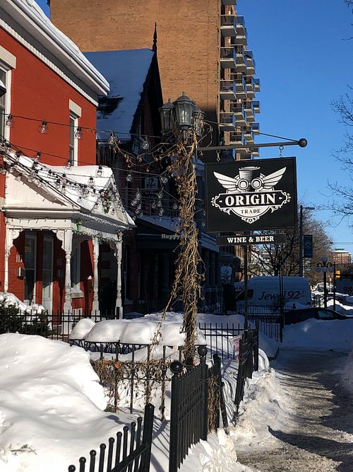 outside at Origin Trade in Ottawa