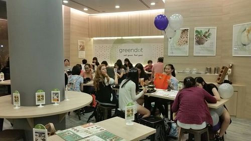 restaurant interior  at Greendot - Star Vista in West Singapore