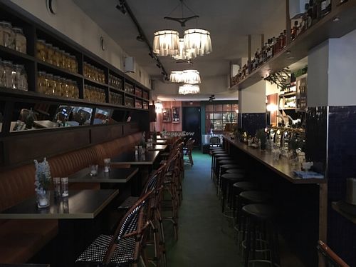 inside  at Bar James in Amsterdam