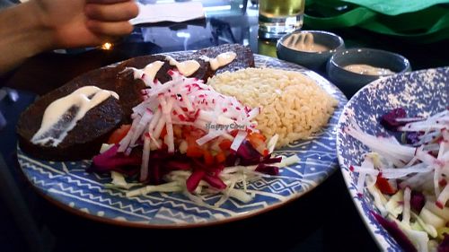 Seitan al plato at La Familia Groen in Lima