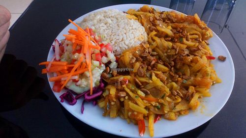 Olluquito at La Familia Groen in Lima