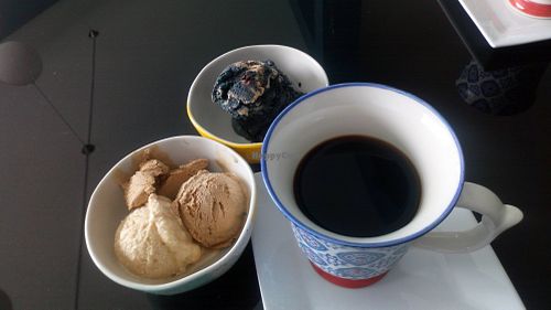 Helados y café at La Familia Groen in Lima