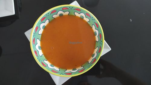 Crema de zapallo at La Familia Groen in Lima