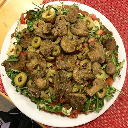 Raw Pizza Clasica at Raw Cafe - La Molina in Lima