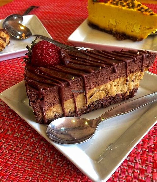 cheesecake at Raw Cafe - La Molina in Lima