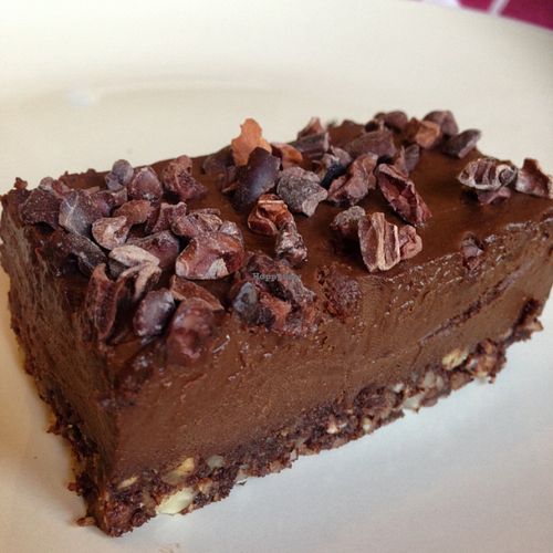 chocolate cashew cheesecake  at The Naked Deli - Heaton in Newcastle Upon Tyne