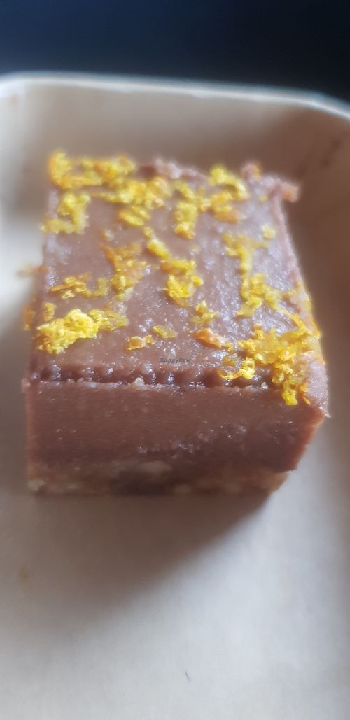 Chocolate orange cheesecake at The Naked Deli - Heaton in Newcastle Upon Tyne