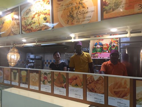 welcome to Govindas!  at Govinda's  in Osaka