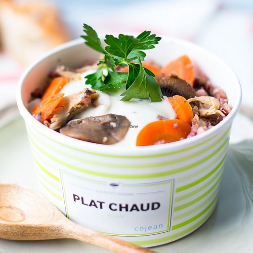 vegan blanquette  at Cojean - Madeleine in Paris