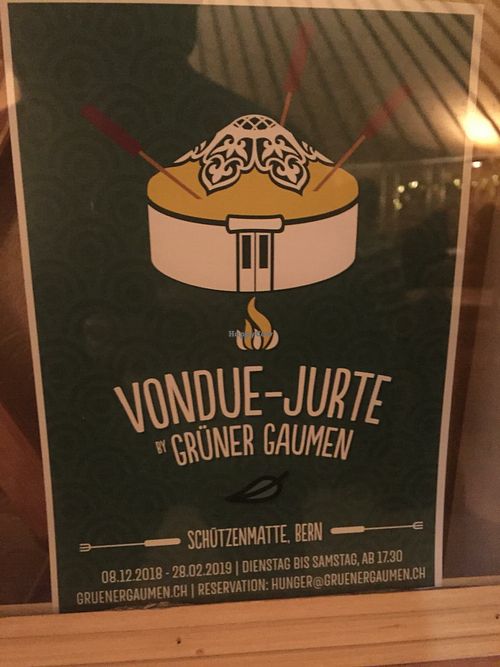 Vondue at Grüner Gaumen - Pop Up in Bern