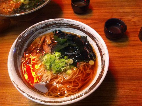 The vegan option at Ramen to Biru at Ramen to Biru - Vesterbro in Copenhagen