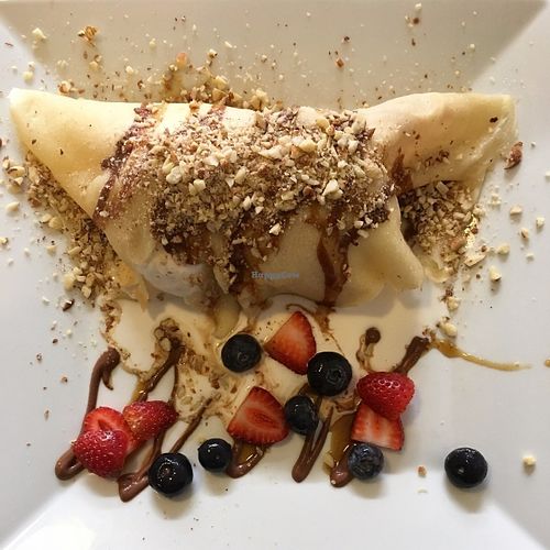 crepes at Armonica Cafe in Lima