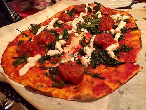 Vegan Pizza at Wynn Hotel - Allegro in Las Vegas