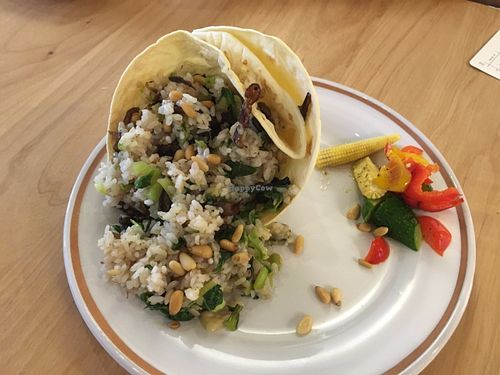 Handmade Pita rice at Hu Qiu - Algernon Food Meet in Taichung