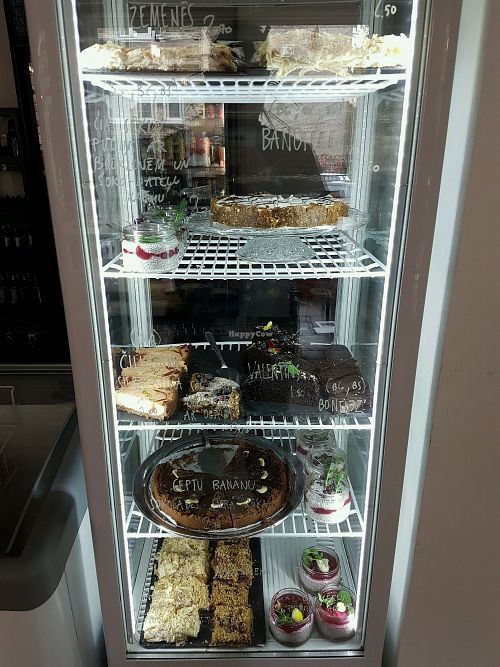 Cakes and sweets at Terapija in Riga