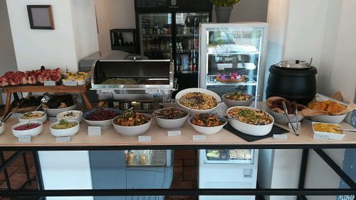 Brunch buffet  at Terapija in Riga