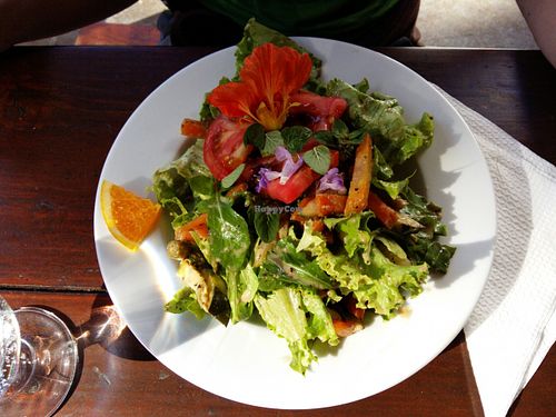 Salad at O Esconderijo in Faial
