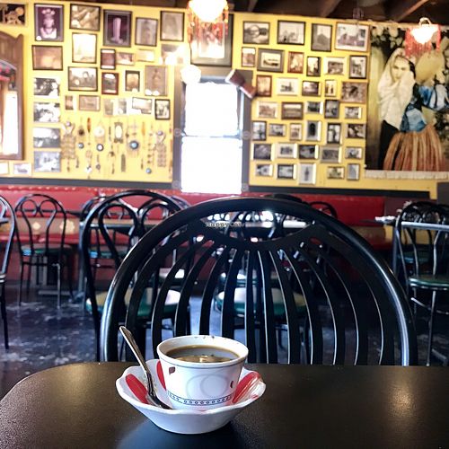 Turkish coffee at Dar Salam - Alberta St in Portland