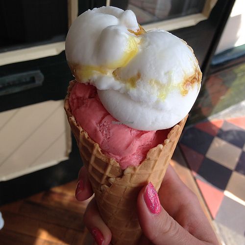 Banoffee and watermelon  at Crave Ice Cream in Ventnor