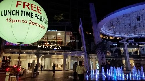 Exterior of Capitol Piazza at Nalan Restaurant in Central Singapore